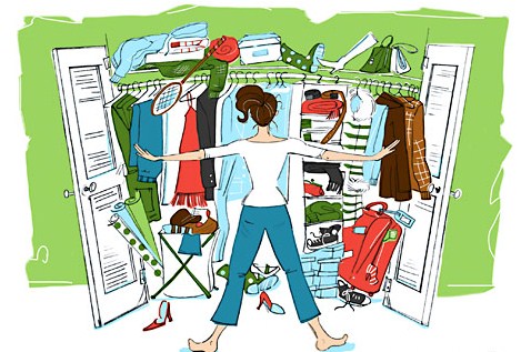 My Cluttered Closet and My Chaotic Life